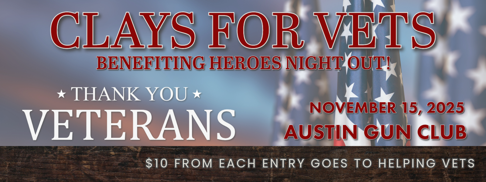 2025 Clays for Vets SC Header (4)